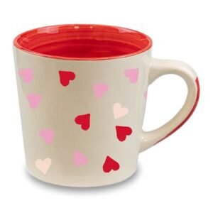 Valentine's Heart Print Mug