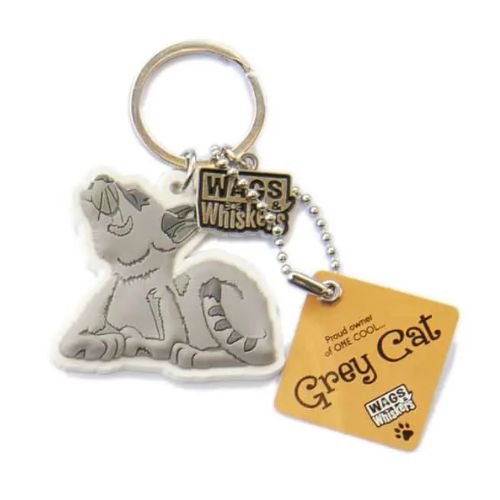 Wags & Whiskers PVC Keyrings Assorted Designs 12cm