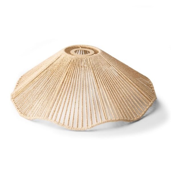 Scallop Wave Natural Rope Lamp Shade Assorted Packs