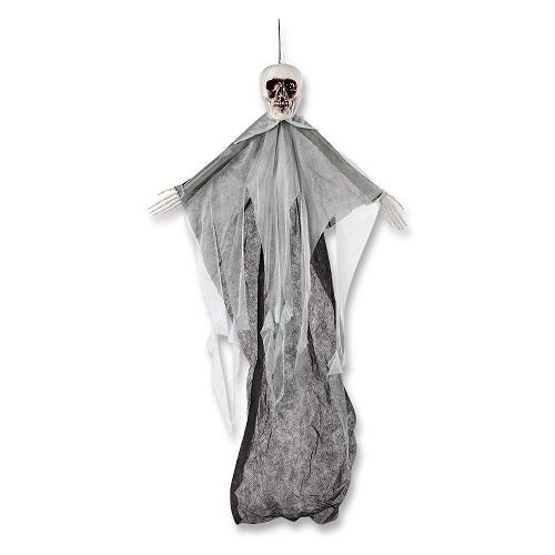 Halloween Hooded Floating Skeleton L36in