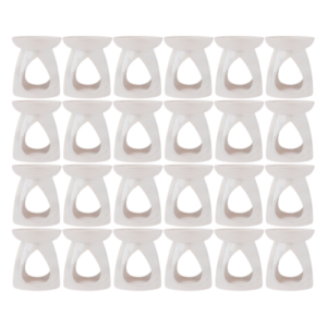 Deluxe Teardrop Pearlised Oil and Wax Melt Burner 14cm Assorted Colours
