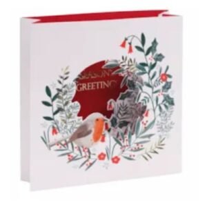 Tom Smith Lux Handmade Winter Garden Christmas Cards 5's