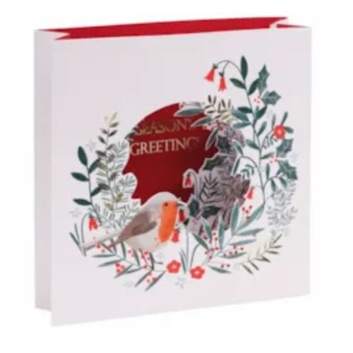 Tom Smith Lux Handmade Winter Garden Christmas Cards 5’s