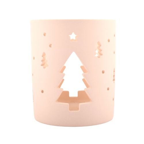 White Christmas Tealight Holder Assorted Designs