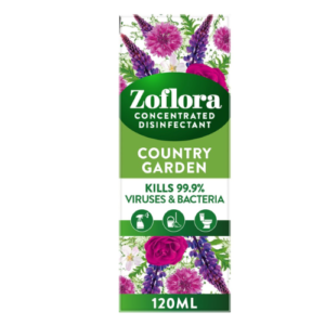 Zoflora Country Garden Concentrated Fragrance 120ml Assorted Packs