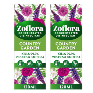 Zoflora Country Garden Concentrated Fragrance 120ml Assorted Packs