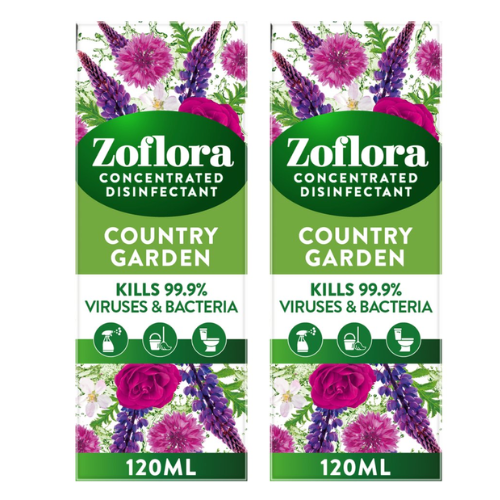 Zoflora Country Garden Concentrated Fragrance 120ml Assorted Packs