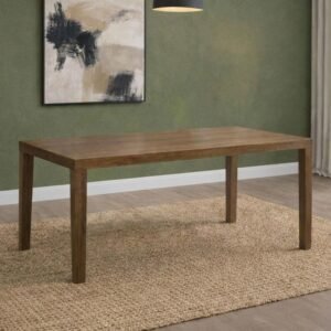 Twenty10 Peony four-seater 140 cm MDF dining table with walnut-effect finish