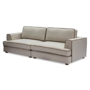 Liang and Emil Cameron sofa upholstered in Capela Sand