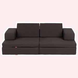 Zonky Hedgehog dark-grey modular outdoor play sofa for children